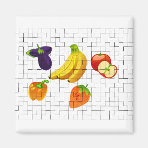 Magnet Obst und Gemüse