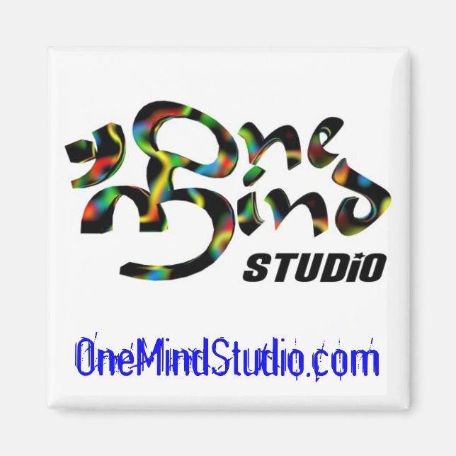 Magnet, One Mind Studio LOGO Magnet (Vorne)