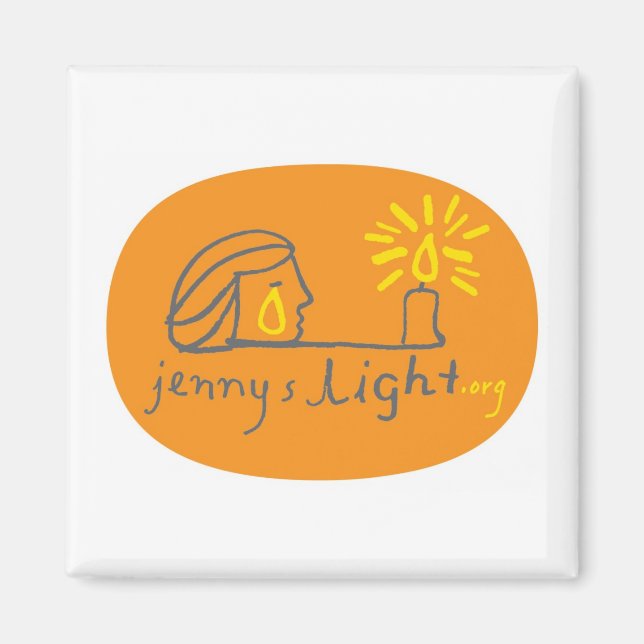 Magnet orange (Devant)