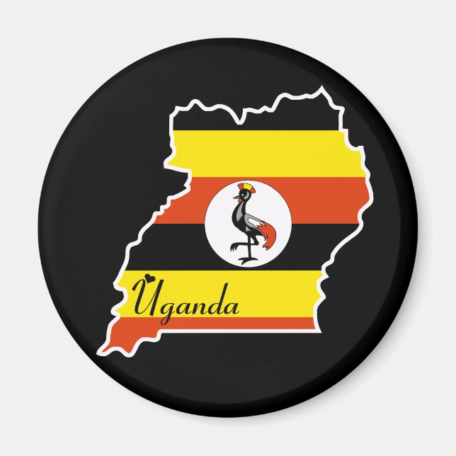 Magnet Ouganda (Devant)