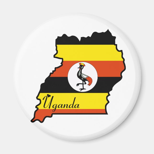Magnet Ouganda (Devant)