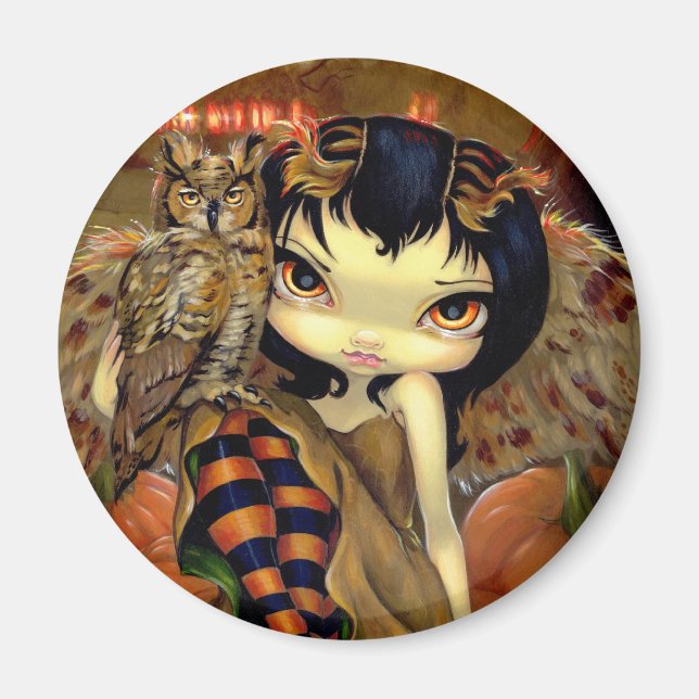 Magnet "Owlyn im Herbst" (Vorne)