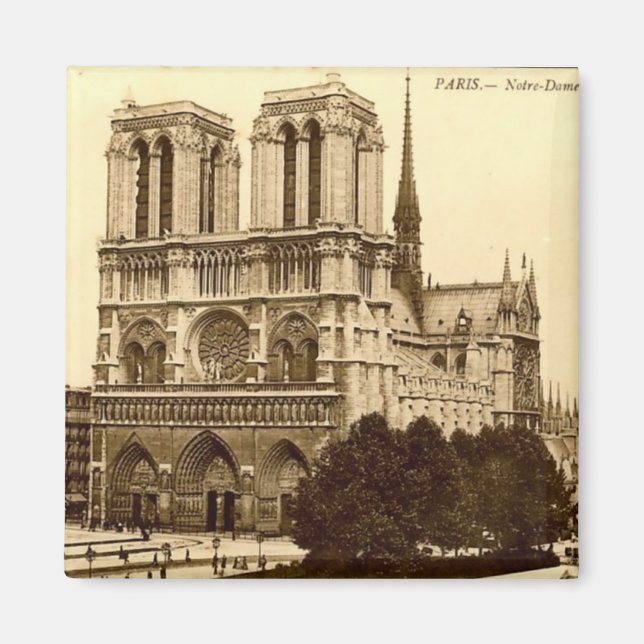 Magnet - Paris, Cathédrale Notre-Dame (Devant)
