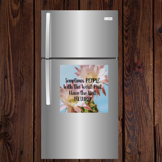 Magnet People Pire Passé Meilleur Futur Cactus Ros (Créateur téléchargé)