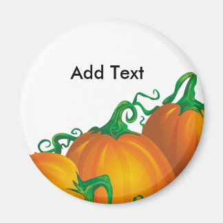 Magnet personnalisé Citrouille d'automne