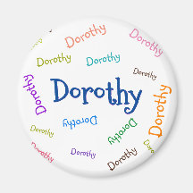 MAGNET PERSONNEL, NOM D'ENFANT, POUR ENFANTS