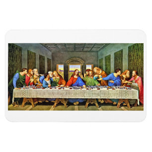 Magnet photo Dernier de la soupe Jésus flexible