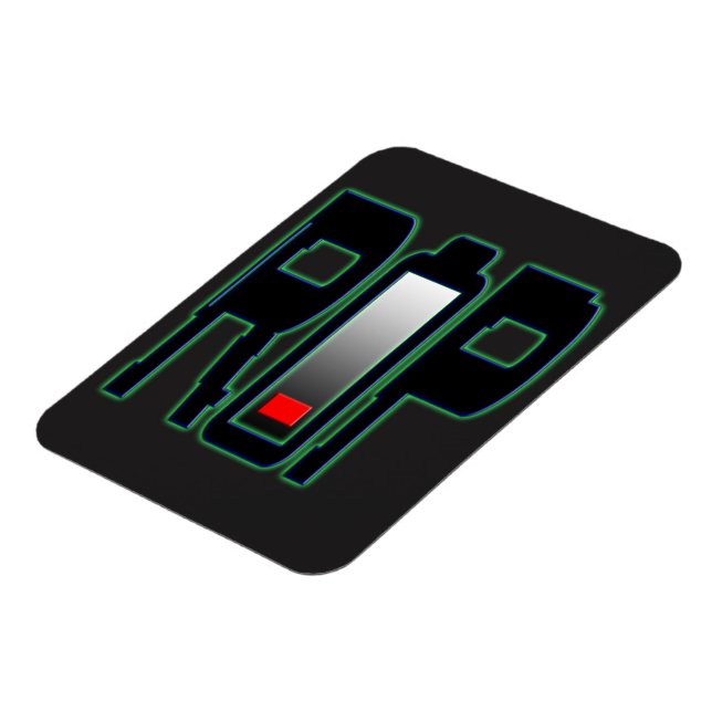 Magnet photo flexible de la batterie RIP (Côté Gauche)