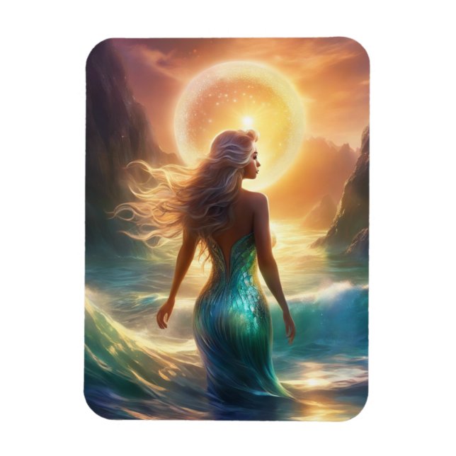 Magnet photo flexible de sirène (Vertical)
