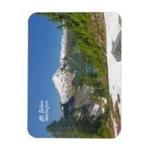 Magnet photo flexible Mt. Baker Washington