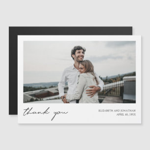 Magnet photo Mariage personnalisé