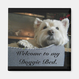 Magnet photo numérique de Westie