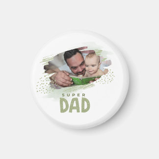 Magnet photo personnalisé pour la fête des pères