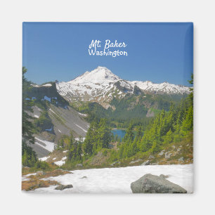 Magnet photo Pittoresque Mount Baker Washington