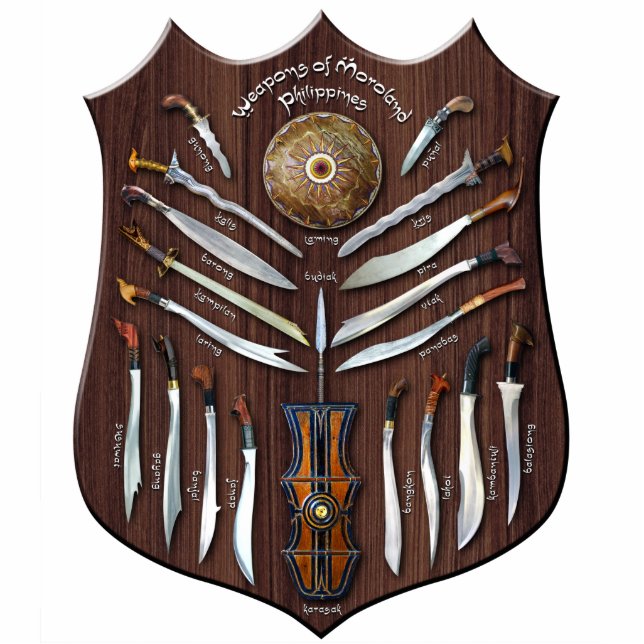 Magnet Photo Sculpture Armes de Moroland (Devant)