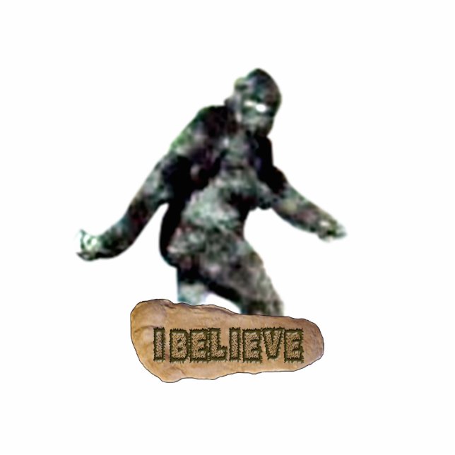 Magnet Photo Sculpture Bigfoot I croient le coupe-circuit (Devant)