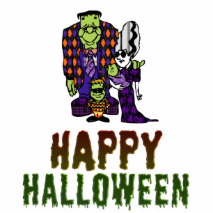 Magnet Photo Sculpture Bonne famille Halloween Frankenstein