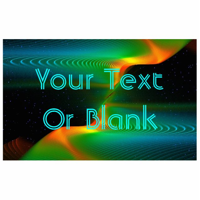 Magnet Photo Sculpture Entangage quantique (Devant)