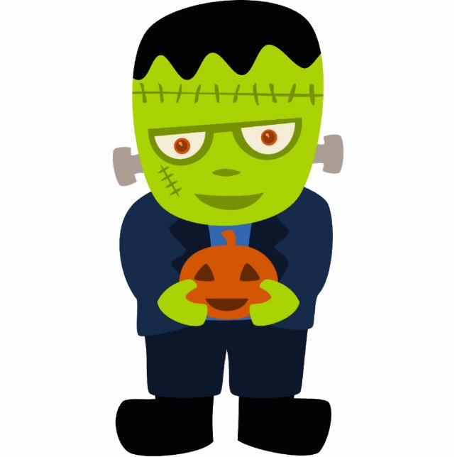 Magnet Photo Sculpture Frankenstein mignon (Devant)