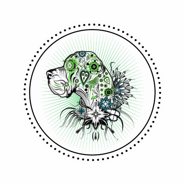 Magnet Photo Sculpture Grand écran magnétique 3d Dane (Devant)