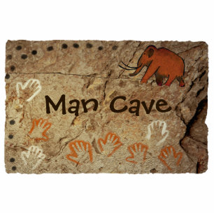 Magnet Photo Sculpture Grotte Man - Art de la grotte glaciaire