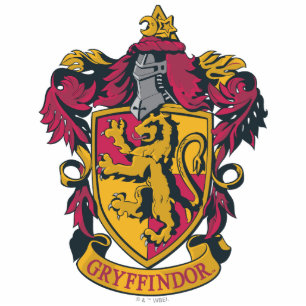Magnet Photo Sculpture Harry Potter   Gryffindor Crest Gold et Rouge