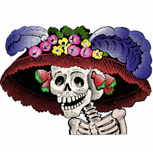 Magnet Photo Sculpture La Calavera Catrina [sculpture en aimant]