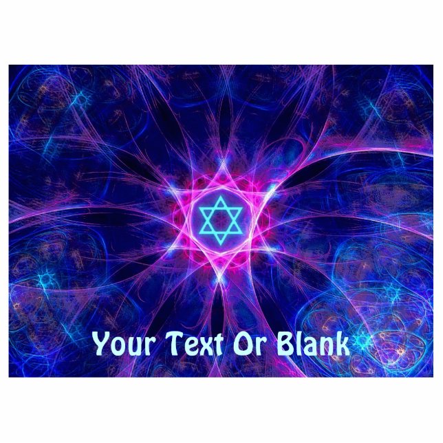 Magnet Photo Sculpture Magen Pari Fractal (Devant)