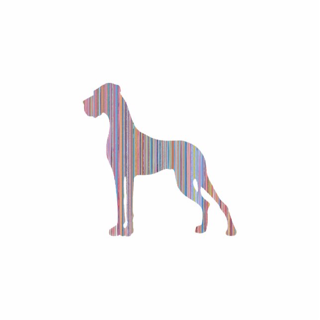 Magnet Photo Sculpture Magnet der Dogge-3d (Devant)