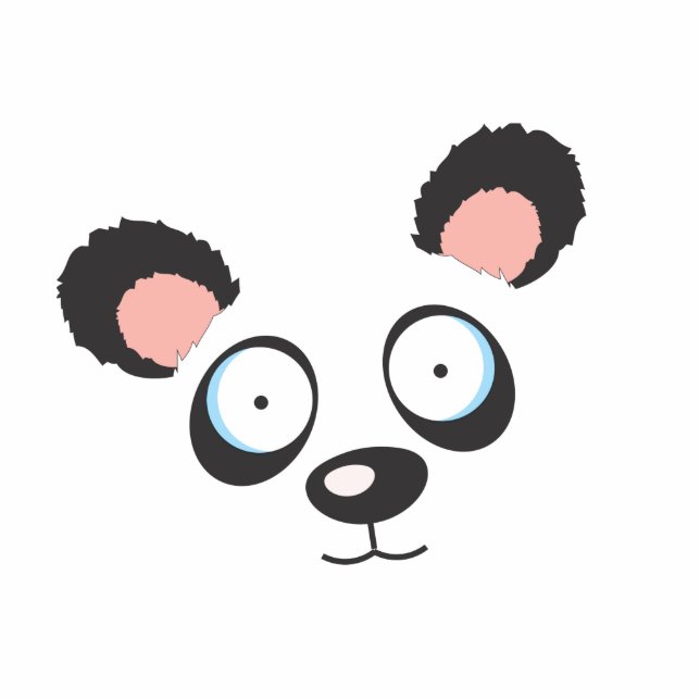 Magnet Photo Sculpture Panda (Devant)