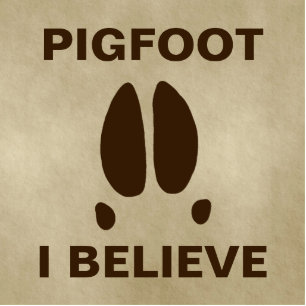 Magnet Photo Sculpture Pigfoot - Je crois