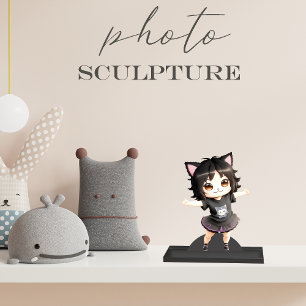Magnet Photo Sculpture Sculpture photo acrylique.Transforme une photo en 