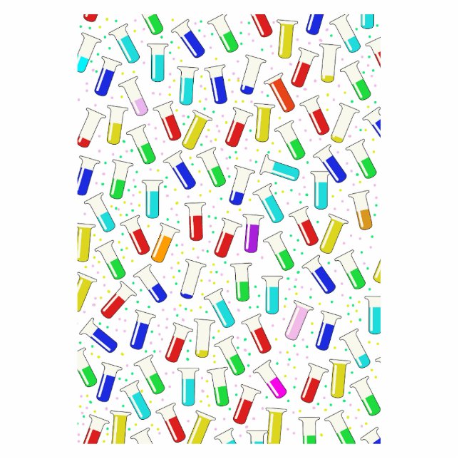 Magnet Photo Sculpture Tubes d'essai en verre de dessin (Devant)