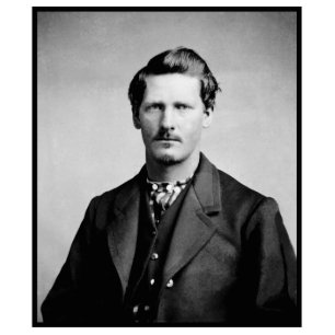 Magnet Photo Sculpture Wyatt Earp Sheriff & Gunfighter Old West