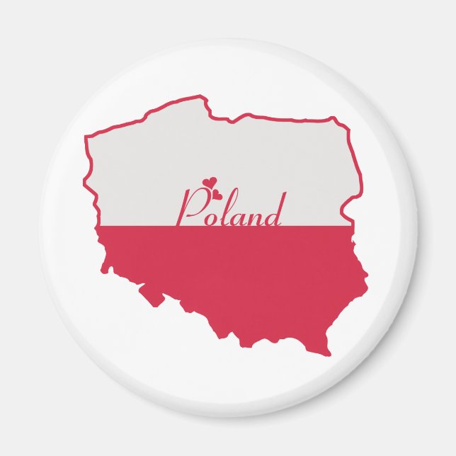Magnet Pologne (Devant)