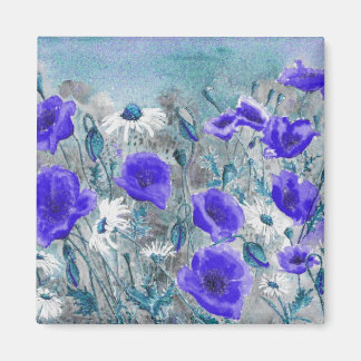 Magnet 'Poppy Blue'