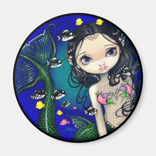 Magnet "Porthole Mermaid" (Vorne)