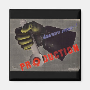 Magnet Poster vintage 2ème guerre mondiale