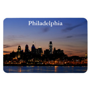 Magnet Premium Philly Sunset Skyline