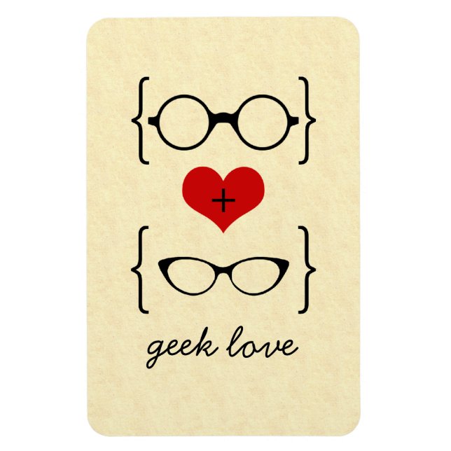 Magnet Premium pour lunettes Geeky (Vertical)