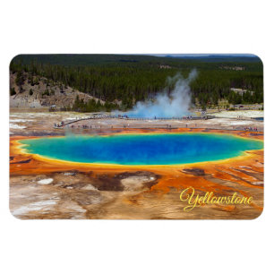 Magnet-Prismatische heiße Quelle Yellowstone Magnet