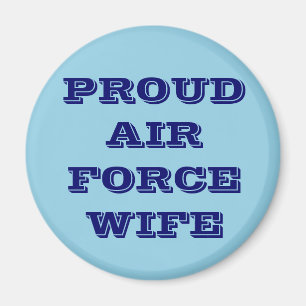 Magnet Proud Air Force Ehefrau