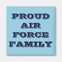 Magnet Proud Air Force Family