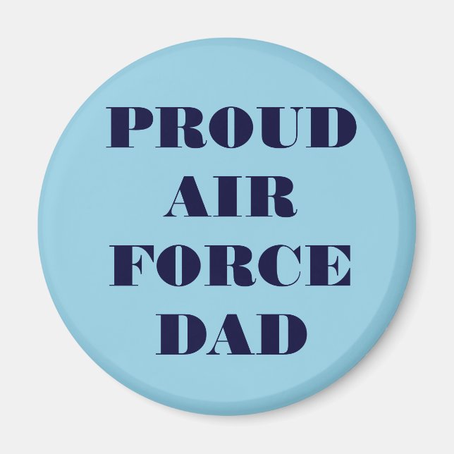Magnet Proud Air Force Vater (Vorne)