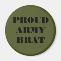 Magnet Proud Army Brat