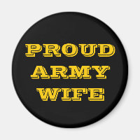 Magnet Proud Army-Ehefrau