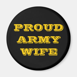Magnet Proud Army-Ehefrau