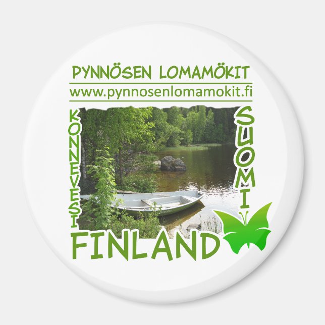 Magnet Pynnecous Lomamökit (Vorne)