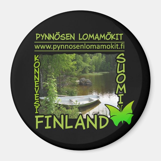 Magnet Pynnecous Lomamökit (Vorne)