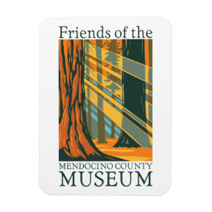 Magnet-rechteckiges Logo Magnet